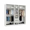 Armoire dressing blanc EXTENSO L.250 compo 6