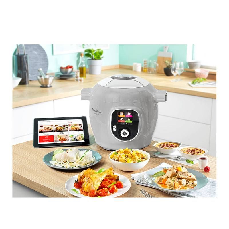 Multicuiseur MOULINEX COOKEO CE854B10 80 recettes