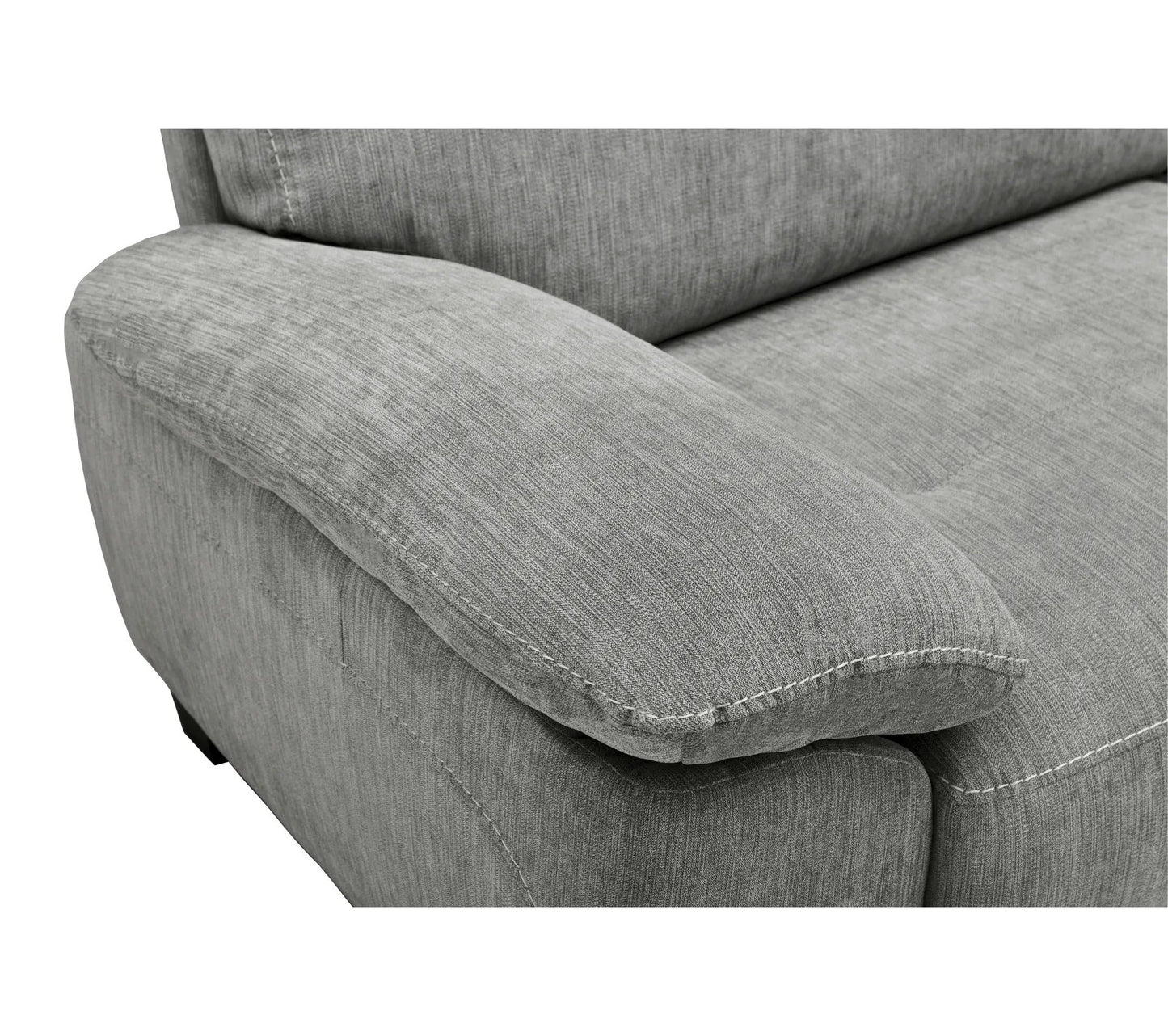 Canapé 3 places COAST II tissu gris clair