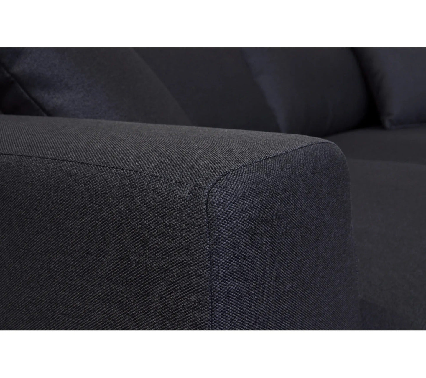 Canapé 3 places BILBO tissu Gris anthracite