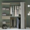 Armoire dressing extensible MOKA imitation Chêne kronberg
