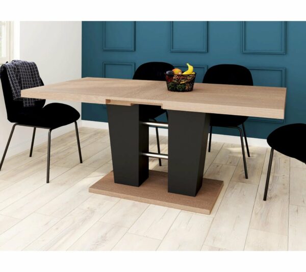 telechargement_1_86af3a5e-a108-47f4-9518-570cb7778b34 Table extensible L.140 à 180 cm LEXIE imitation chêne et noir