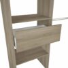 Armoire dressing extensible MOKA imitation Chêne kronberg