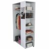 telechargement_2_2ffd0f06-3c87-44f2-bd8a-83d26b6c446e Meuble Dressing Penderie Blanc 8 Niches Miroir Roulettes L 100 H 174 P 45 Cm