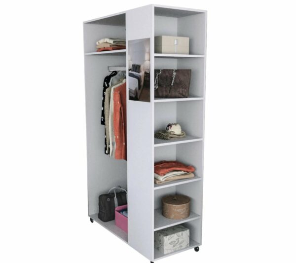 telechargement_2_2ffd0f06-3c87-44f2-bd8a-83d26b6c446e Meuble Dressing Penderie Blanc 8 Niches Miroir Roulettes L 100 H 174 P 45 Cm