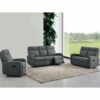 Fauteuil Relax OSCAR Tissu Gris Clair
