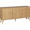 Buffet COLUMBUS imitation chêne