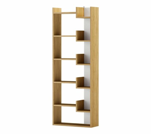 telechargement_30dbc07d-0036-4289-8b4f-33944c6cea0a Bibliothèque KLAPO imitation chêne et blanc