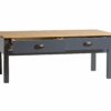 Table basse campagne MAYA Bois massif gris