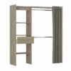 Armoire dressing extensible MOKA imitation Chêne kronberg