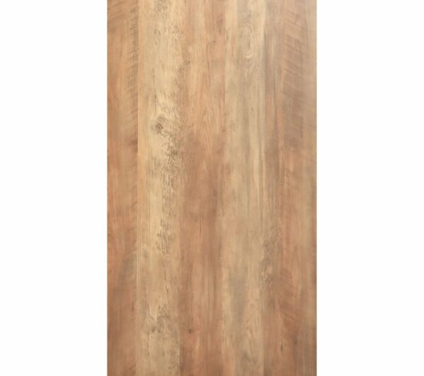 Table basse EVERGREEN 2 imitation chêne foncé et noir