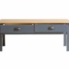 Table basse campagne MAYA Bois massif gris