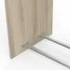 Kit Dressing Extensible D'angle - Décor Chêne Kronberg Et Blanc - L203.8xp43.9xh218.3 Cm - Swing
