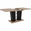 telechargement_5_380b3352-cd10-4fa3-b347-c5efba7a789b Table extensible L.140 à 180 cm LEXIE imitation chêne et noir