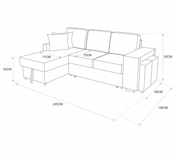 telechargement_5_39f39dc1-fb00-48ba-bf50-57feb63cdcc7 Canapé d'angle gauche convertible avec coffre EVERY tissu gris foncé et gris clair