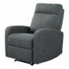 Fauteuil Relax OSCAR Tissu Gris Clair