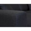 Canapé 3 places BILBO tissu Gris anthracite