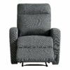 Fauteuil Relax OSCAR Tissu Gris Clair