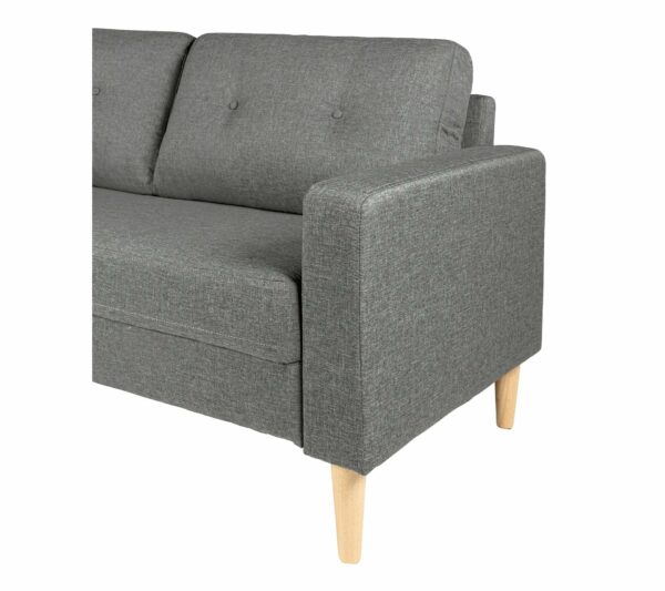 Canapé 3 places DARIO tissu