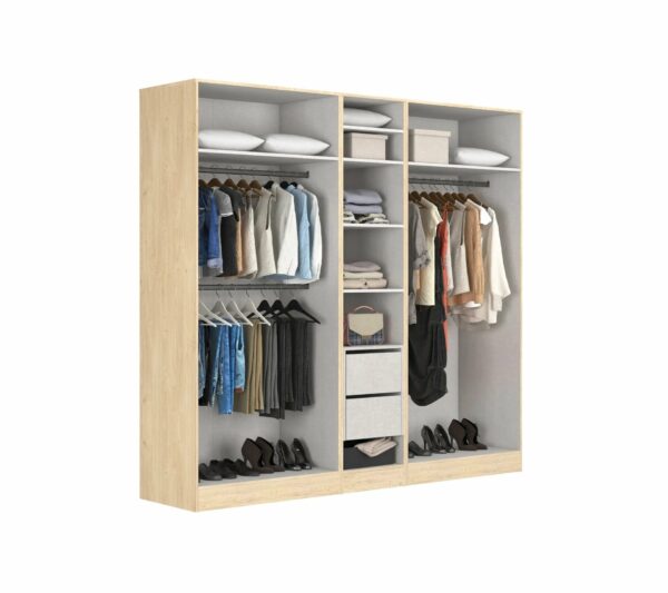 telechargement_8_916543b5-7af2-4e3a-a19c-d8b3f4d3cf6b Armoire dressing imitation chêne EXTENSO L.250 compo 6