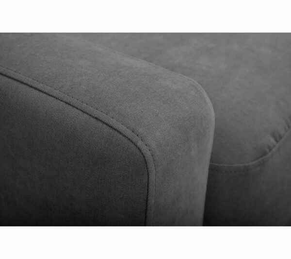 Canapé convertible express 3 places SAMIRA Gris foncé