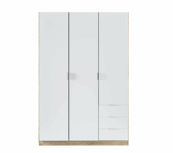 telechargement_ed81ff04-356a-4676-b62f-3fbb5f6cb86d Armoire ZOA 3 tiroirs et 3 portes Blanc et chêne